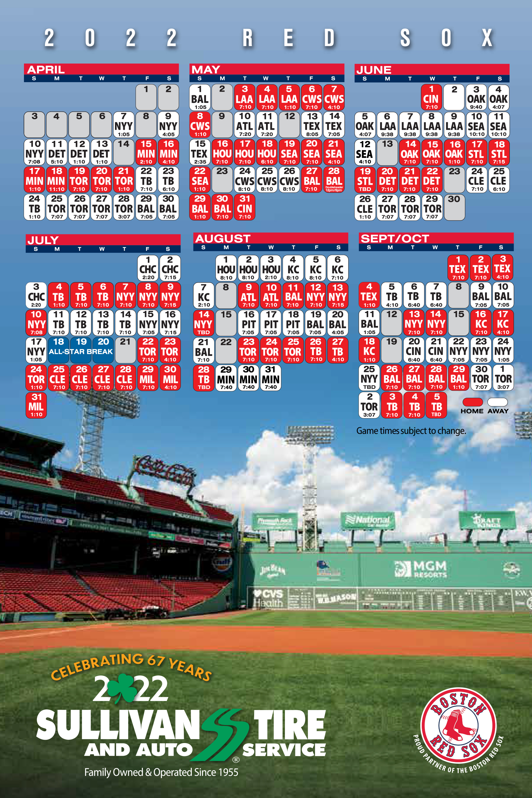 Red Sox Auto and Home Insurance Program