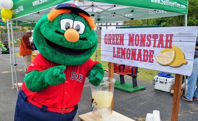 A pictorial history of Wally the Green Monster as he's grown, and grown on  us - The Athletic